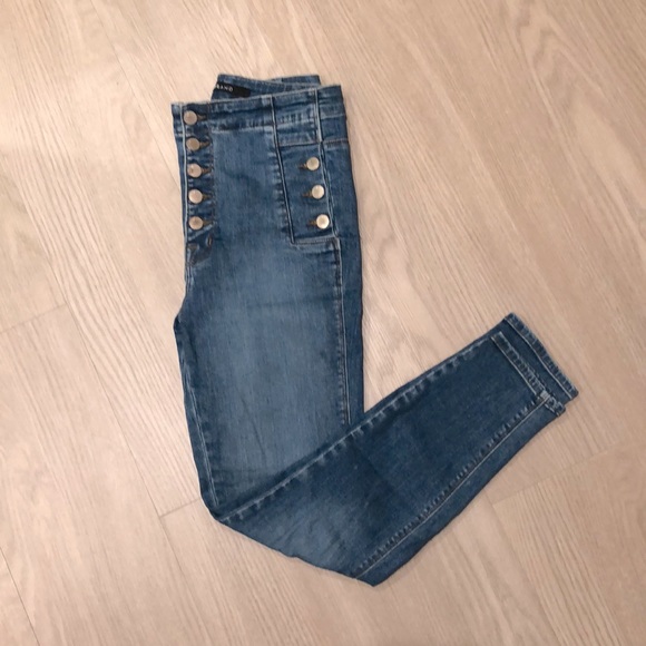 J Brand Denim - J Brand Natasha High Rise Cropped Skinny Jean